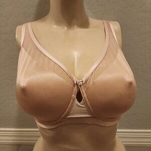 Soma Unbelievable Lift Scoop Balconette Bra 36G Nude Underwire Unlined